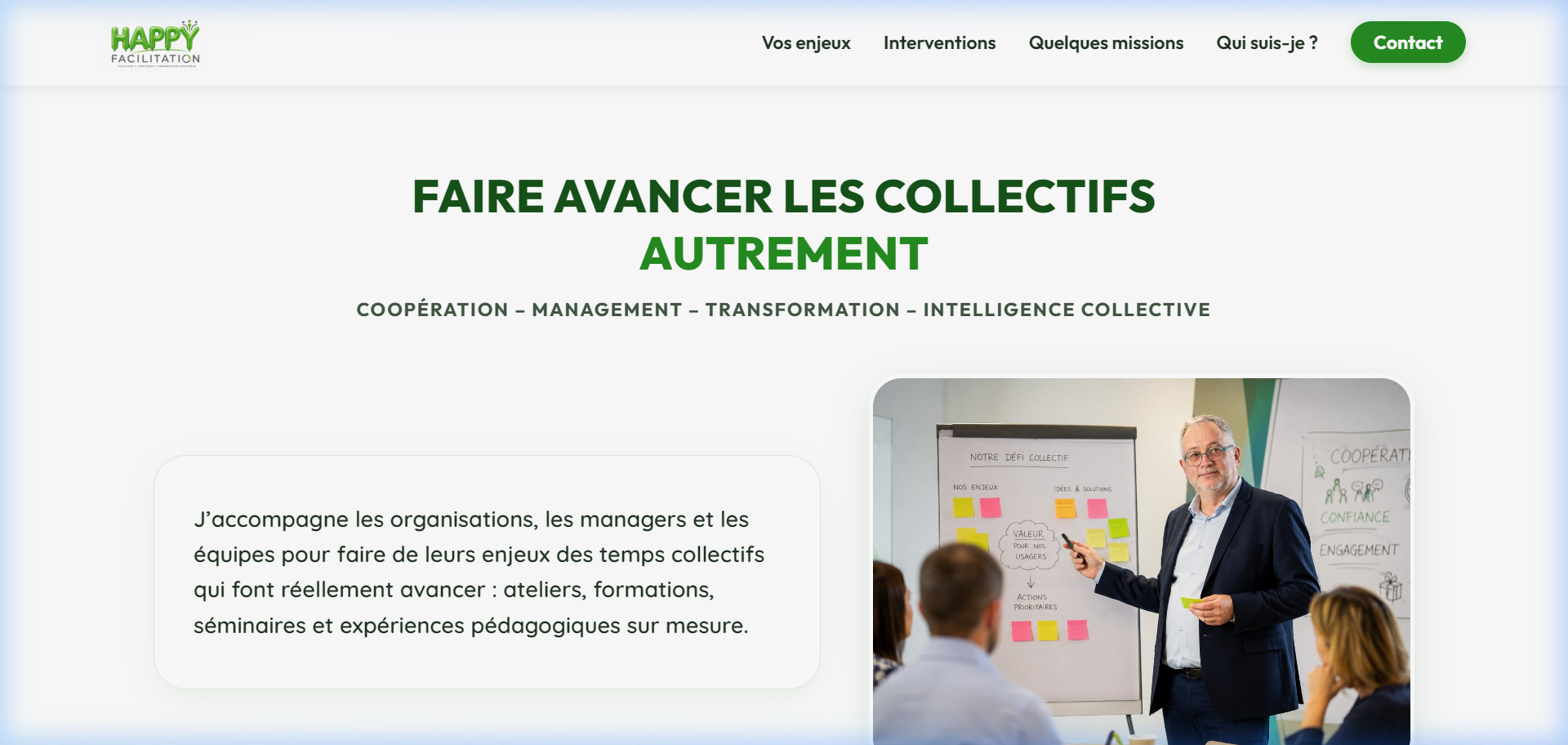 Happy Facilitation — Richard Robineau